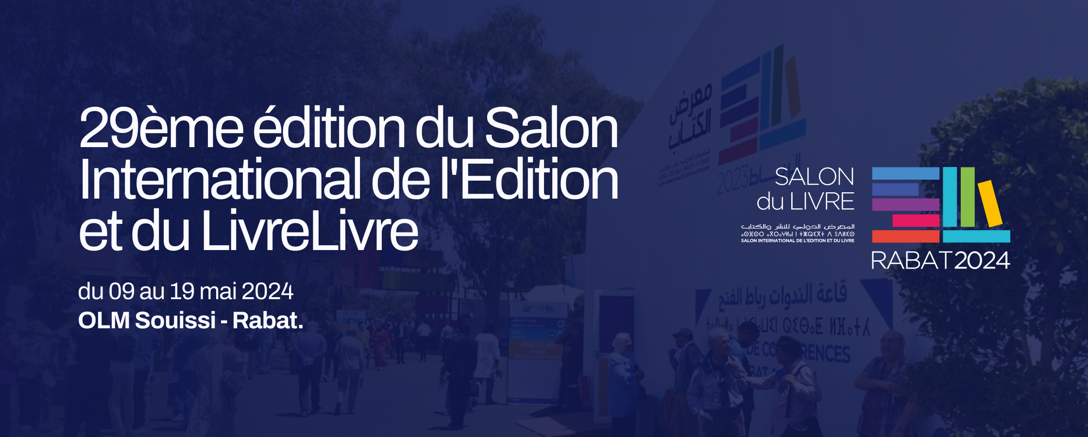 Le salon international de l’édition et du livre